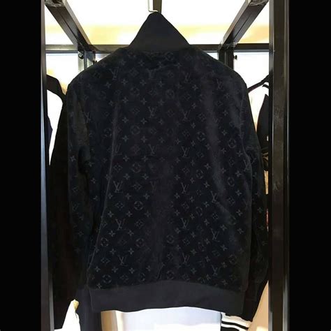 louis vuitton bomber jacket black.